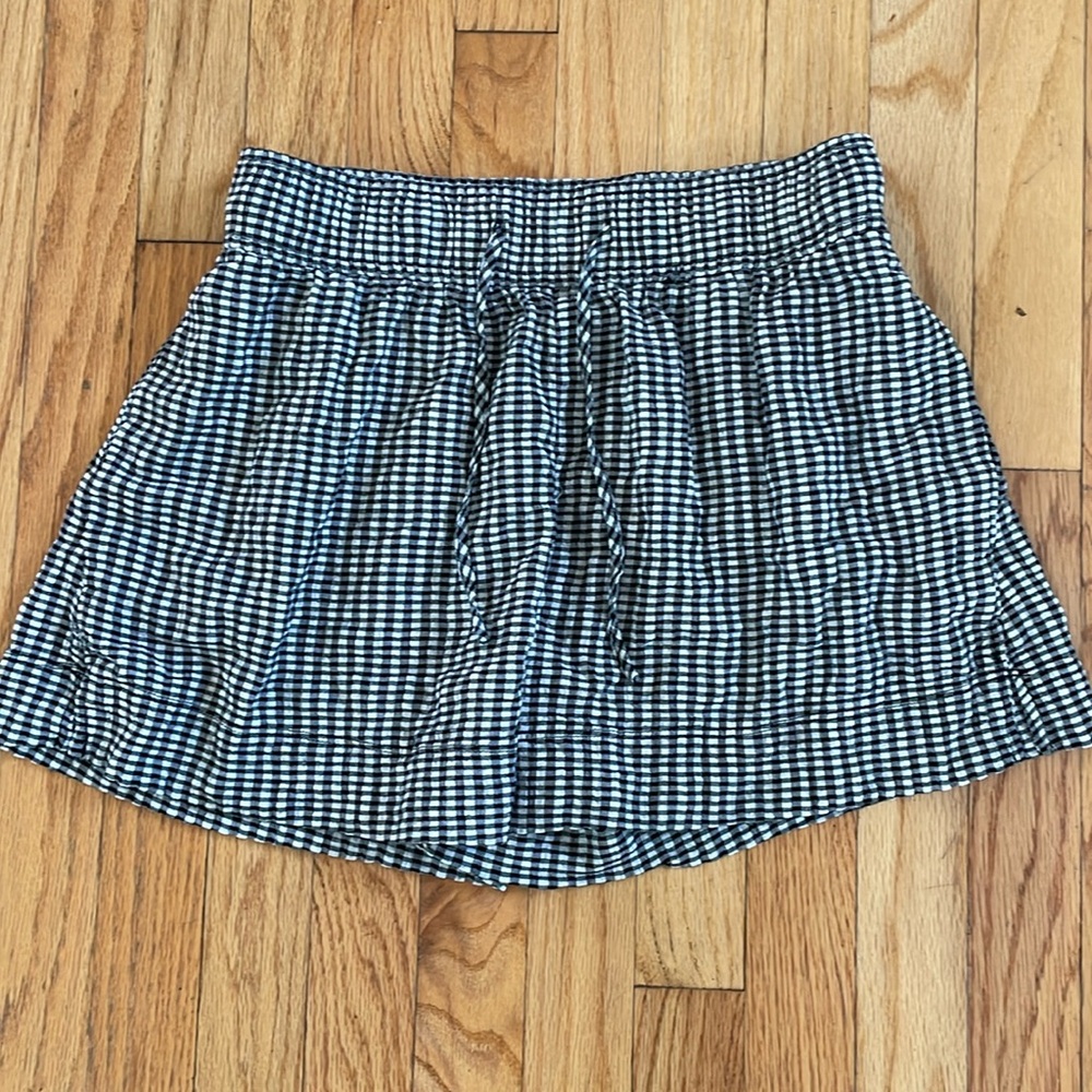 Black and White Checkered Boxer Shorts